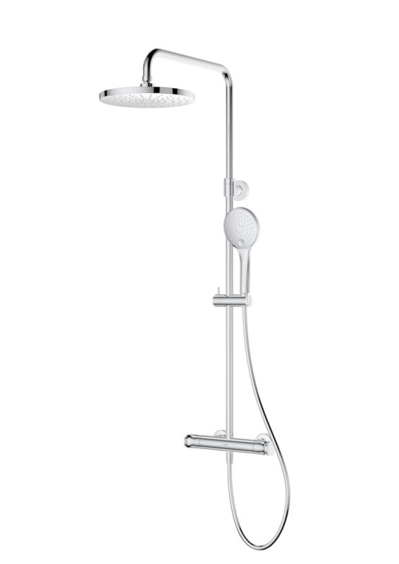 Zestaw prysznicowy Oltens Vatten termostatyczny chrom 1 szt.