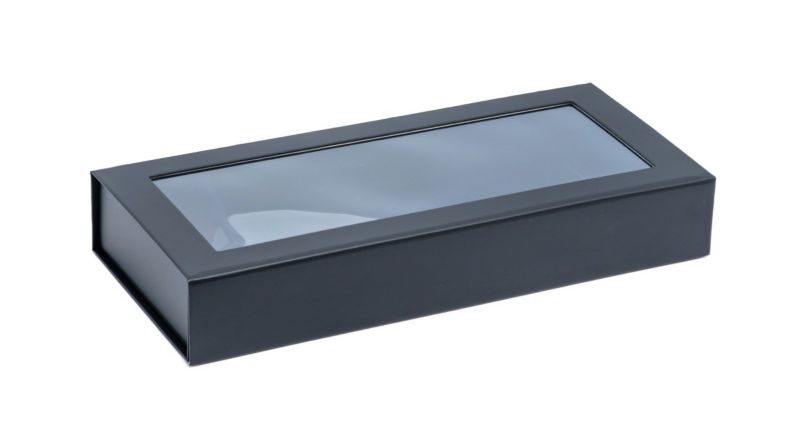 Pudełko Magnatyczne Neopak Czarne Okienko 345x150x55mm (zew) F2 Prezentowe 1 szt.
