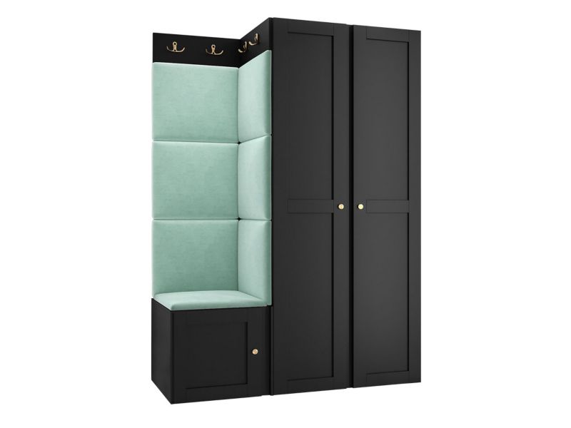 Zestaw MIRJAN 24 Orion Ramiro XXIII czarny + miętowy 1 kpl.