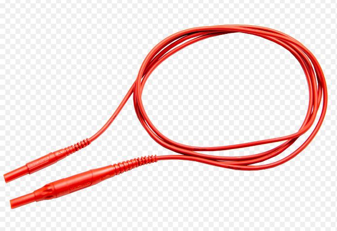 Przewód Sonel czerwony zakończony wtykami bananowymi 2.2 m 1 szt.