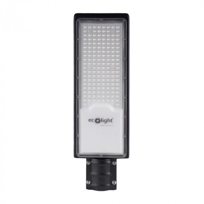 Lampa uliczna Ecolight Place I Ulice czarna LED 150W 5000K 13500lm IP65 wym: 54,6 x 17 x 6,7 cm - 1 szt.