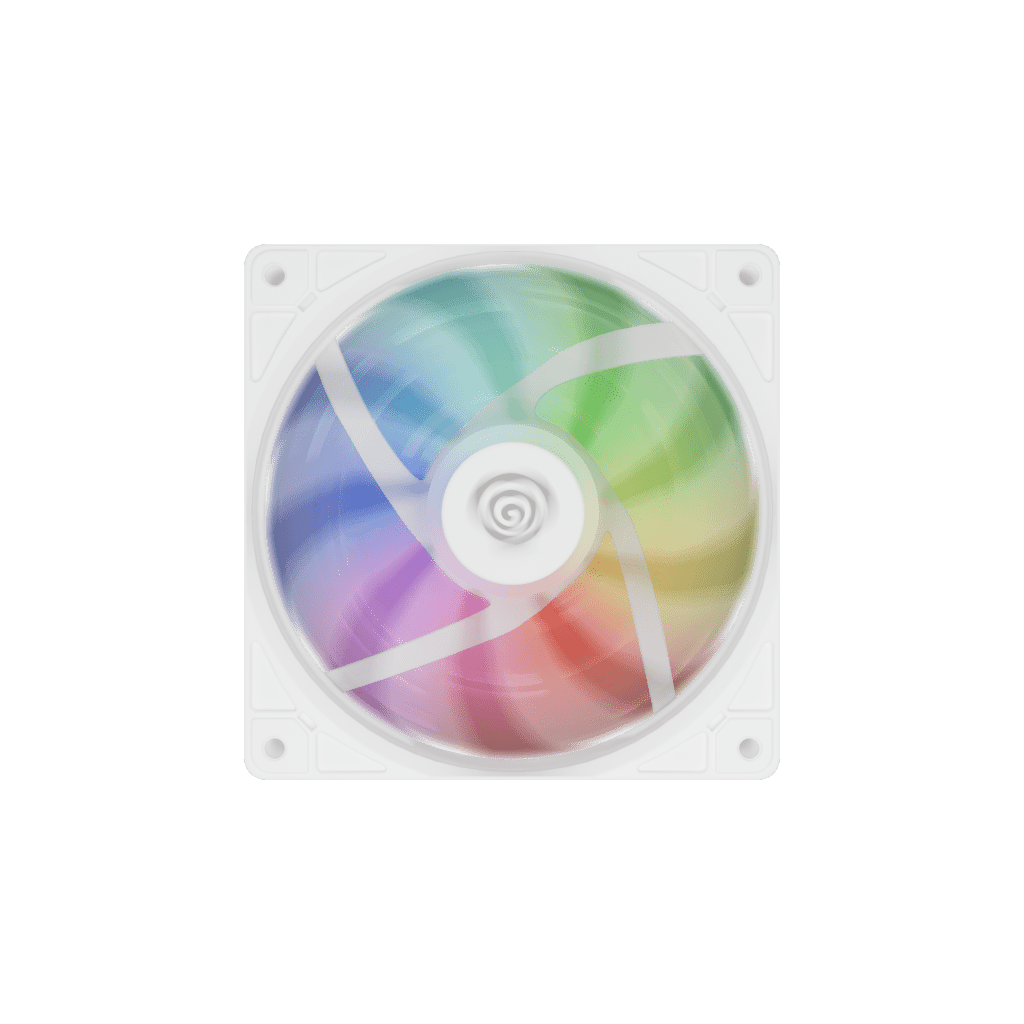 Oxal 120 ARGB Biały