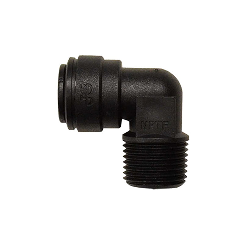 PM480623E John Guest, złączka wkręcana kolankowa 6 mm x 3/8" NPTF