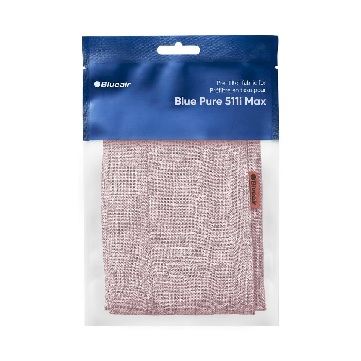 Filtr tkaninowy, wstępny Blueair 511i, kolor Sand Pink.