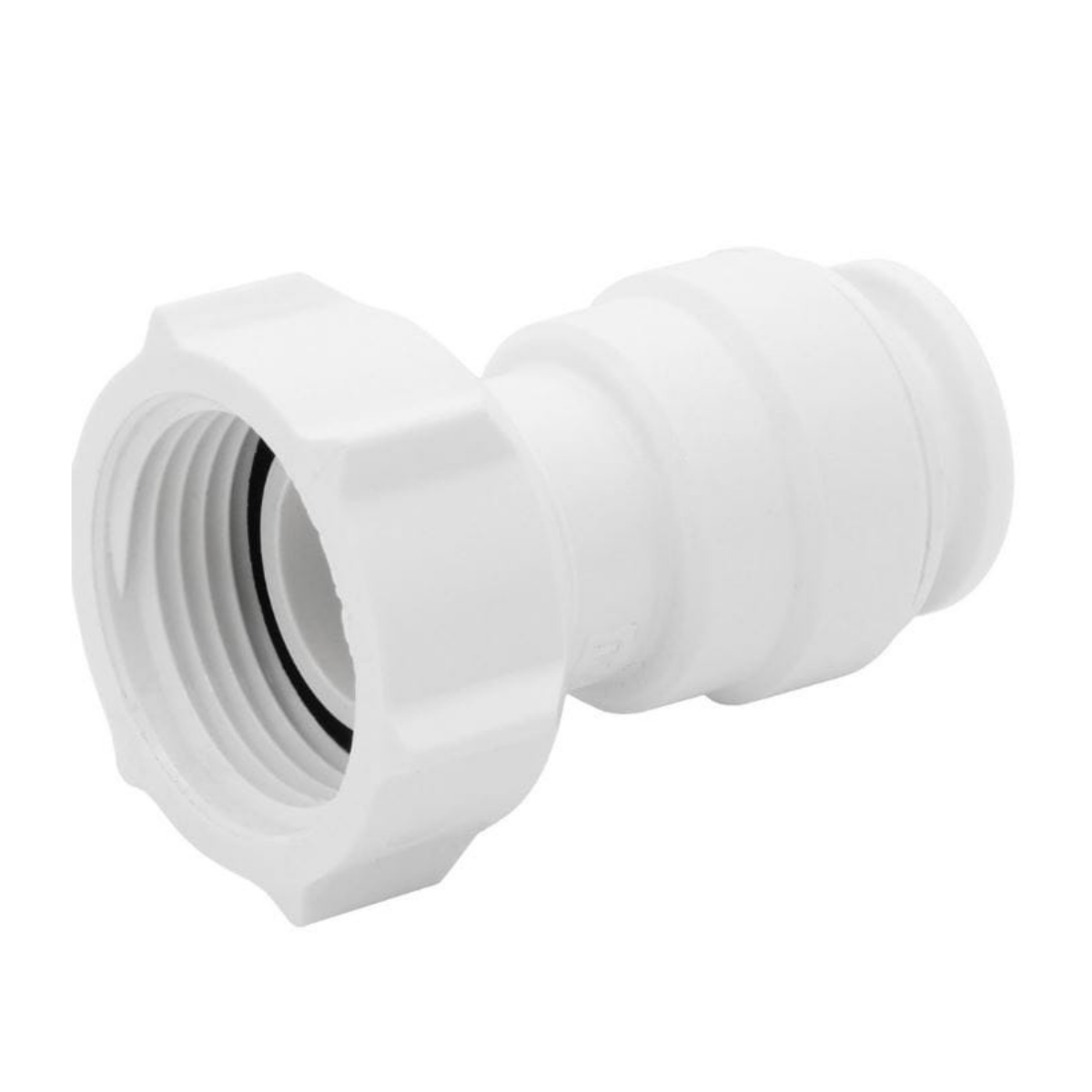 PSE3203W John Guest złączka prosta 15 mm z gwintem wewnętrznym 3/4 cala.