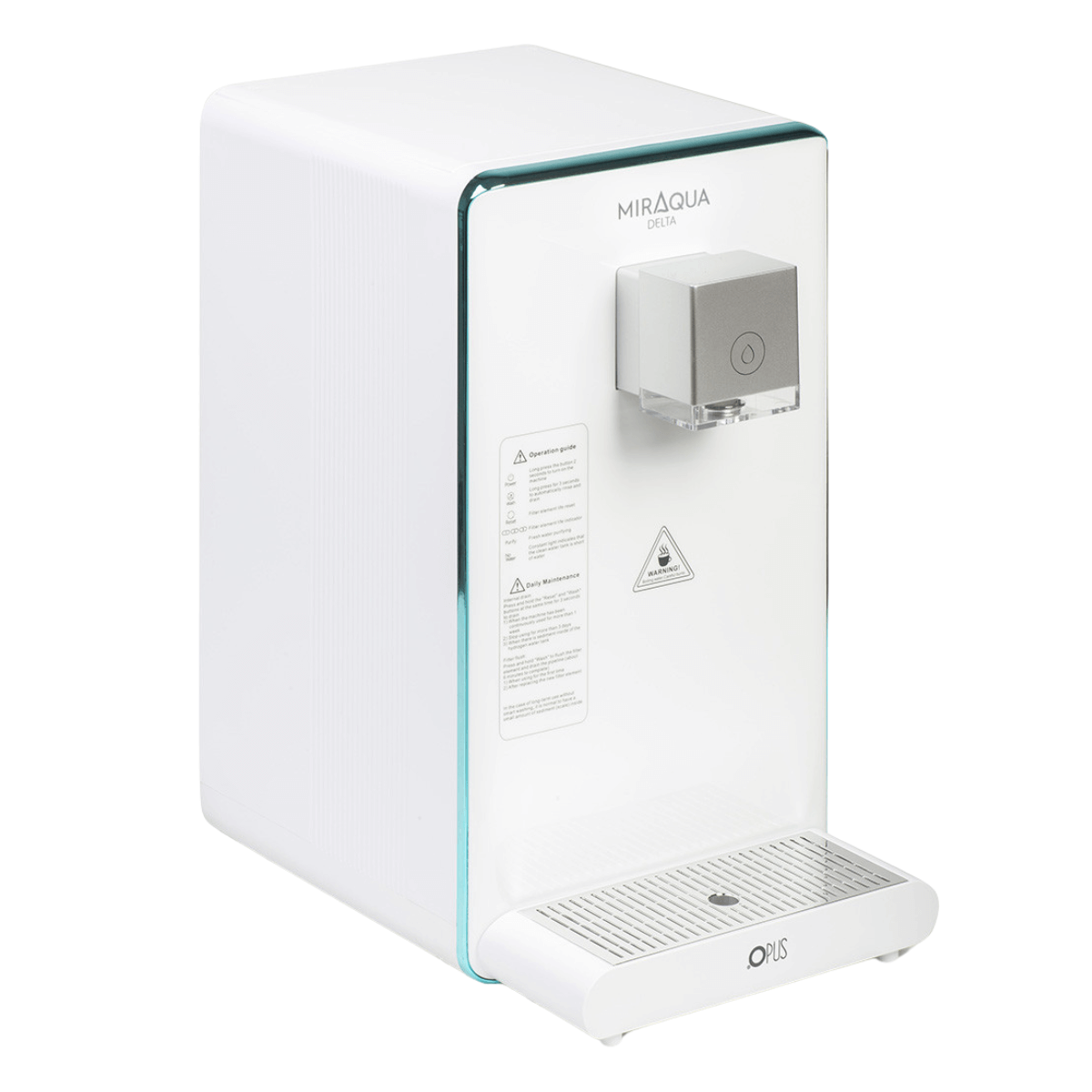 Innowacyjny dystrybutor wody Miraqua Delta z odwróconą osmozą i mineralizacją wody.