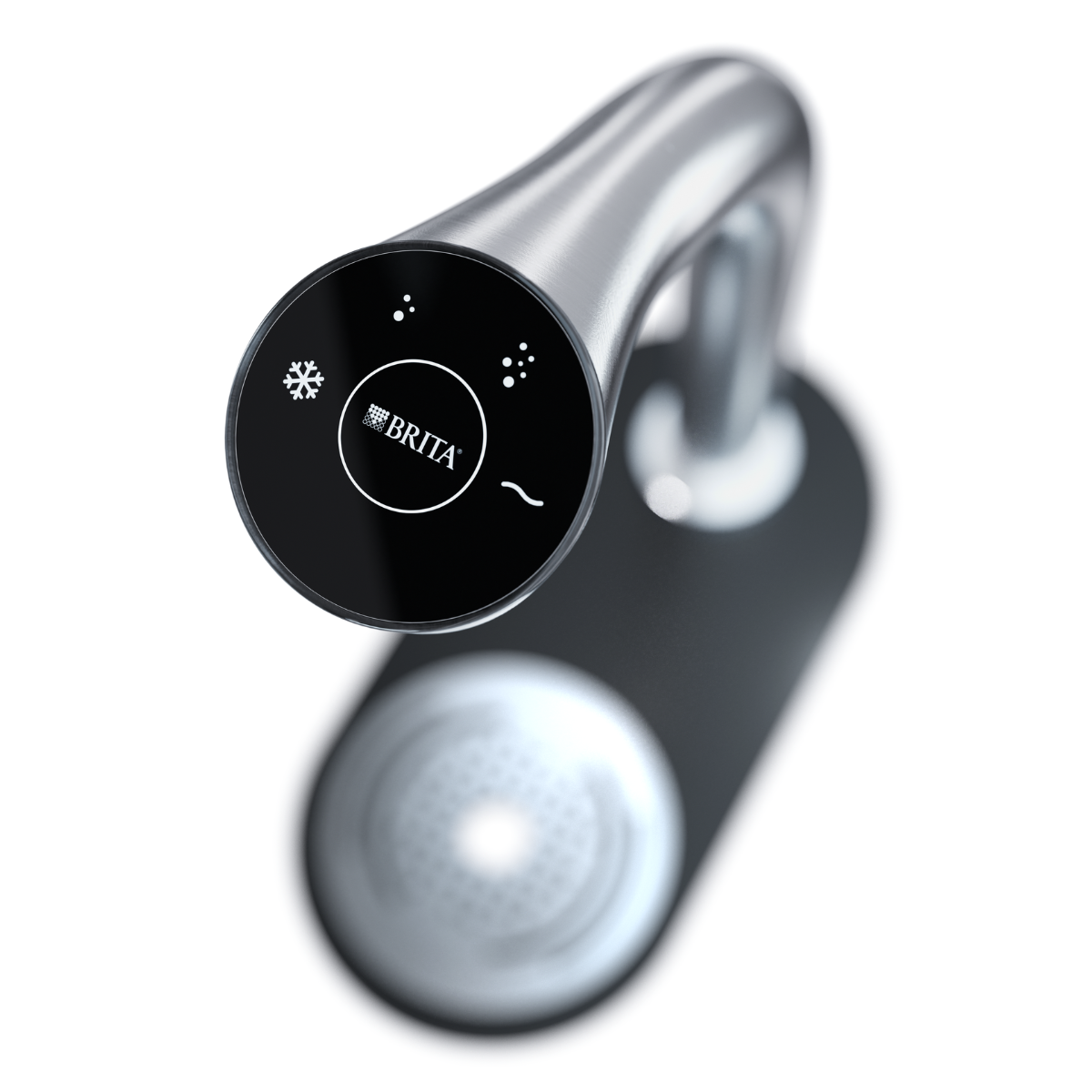 Kran filtrujący BRITA Extra C-Tap. Woda niegazowana, schłodzona i gazowana do restauracji, hotelu, kawiarni.