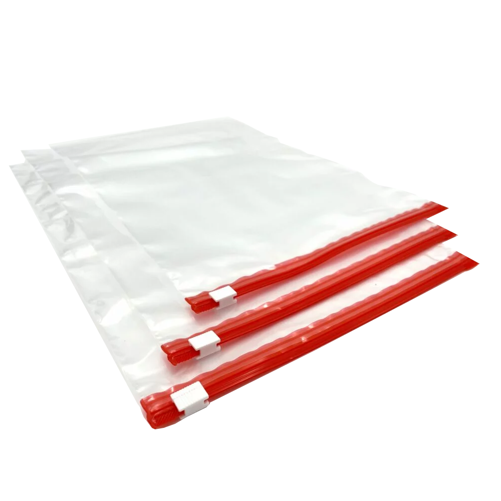 Woreczki Strunowe z Zamkiem Suwakowym 50szt - Różne Rozmiary 350X280MM - Opakowania.Online