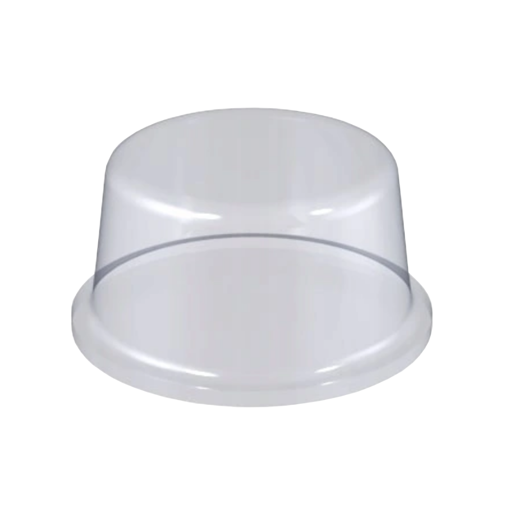 Stopka Bumpon Cylindryczna 8mm/3mm - 288szt, Transparentna - Opakowania.Online