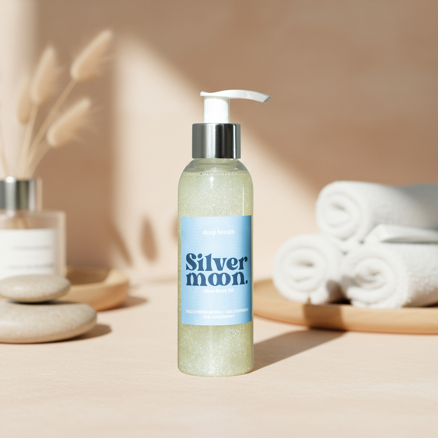 Glow Body Oil - Silver Moon - Deep Breath