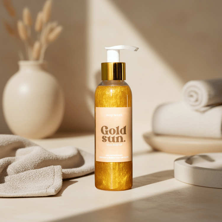 Glow Body Oil - Gold Sun - Deep Breath