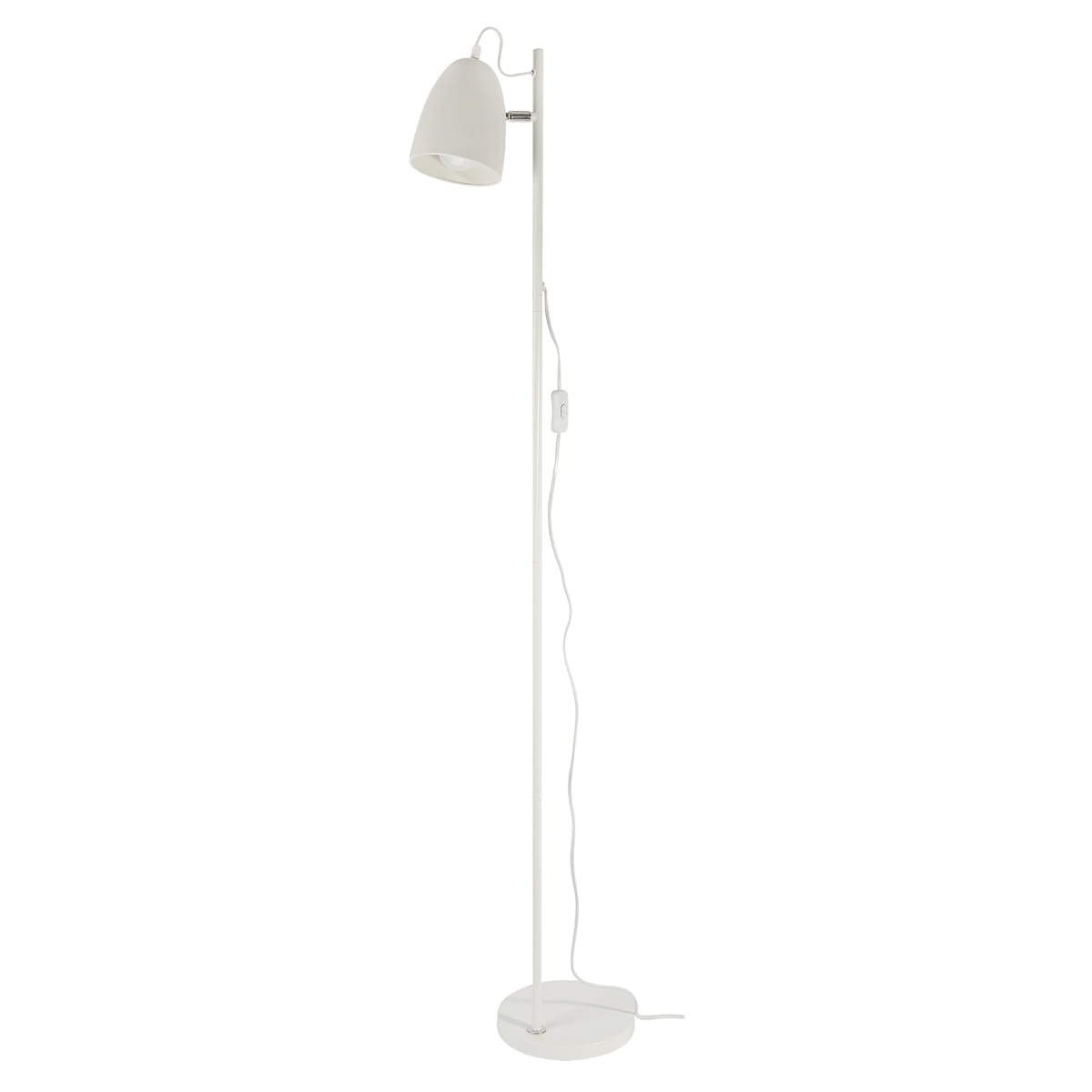 PLATINET Lampa podłogowa H150 44917 biała PFL40150W - Henryx24