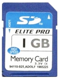 KARTA SD 1GB ELITE PRO - Henryx24