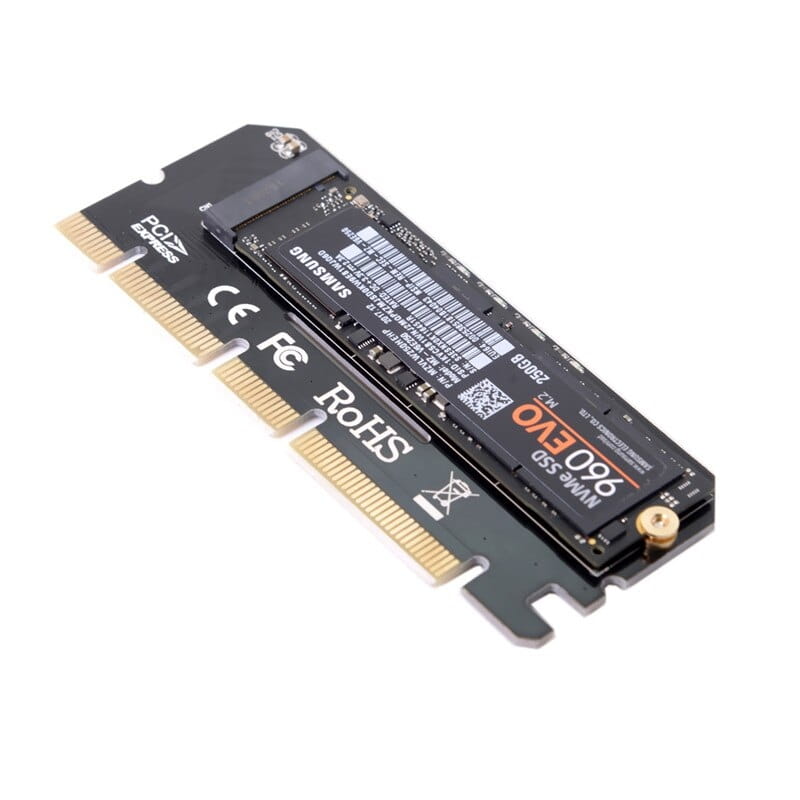Adapter M.2 NVMe SSD do PCIE x4x8x16 - Henryx24