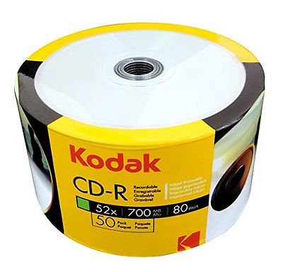 KODAK CD-R x52 700MB PRINT s-50 1230150 - Henryx24