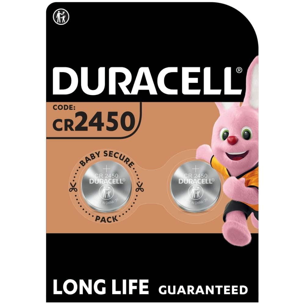 DURACELL Bateria CR2450 3V op-2 - Henryx24