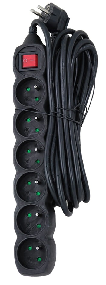 ESPERANZA Listwa zasilająca 3m ELK218K 6 gniazd - Henryx24