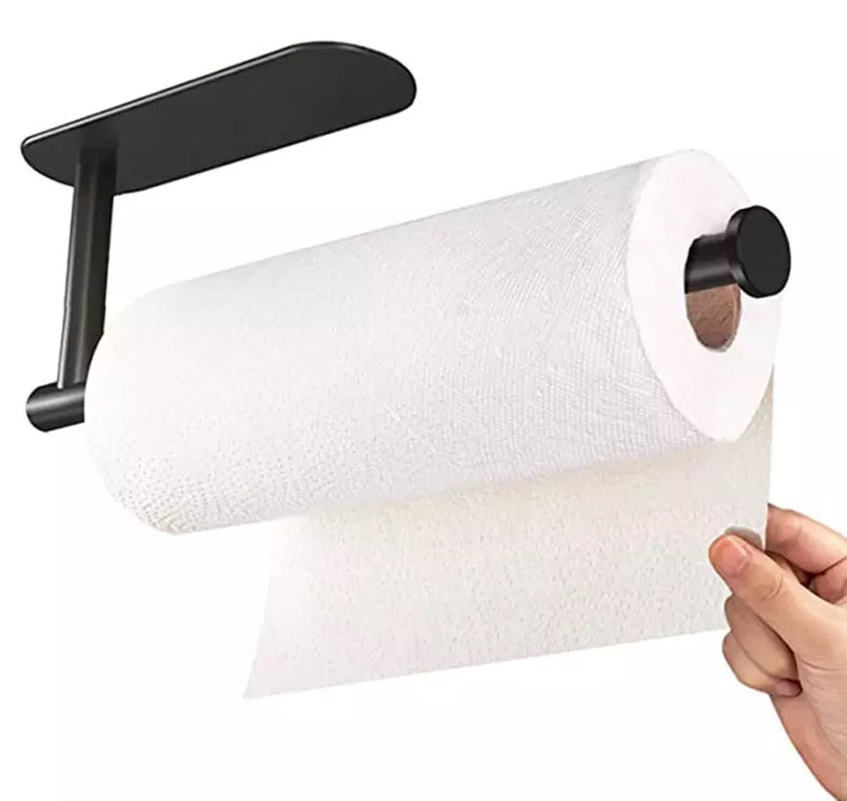 Wieszak na ręczniki papierowe AG883 czarny - Henryx24