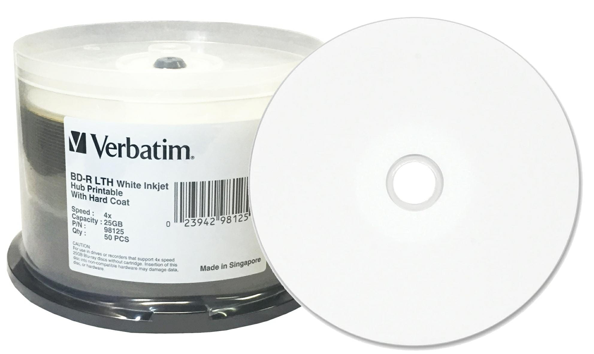 Verbatim BD-R x4 25GB PRINT c-50 98125 LTH 98124 PRO - Henryx24