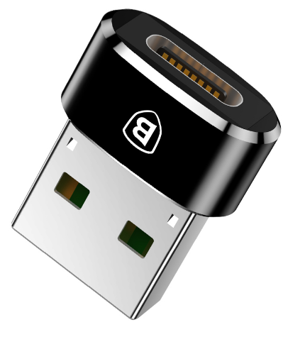 BASEUS Adapter USB Męski na USBC Żeński CAOTG-01 1072359 - Henryx24