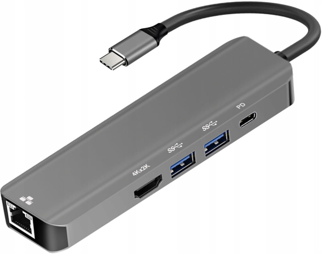 ART HUB 2xUSB 3.0 +USBC +HDMI +LAN OEM-C15-1 - Henryx24
