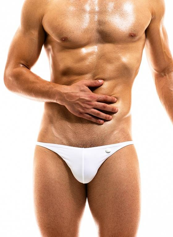 Kąpielówki męskie | Body Building Brief white BS1911 | Modus Vivendi