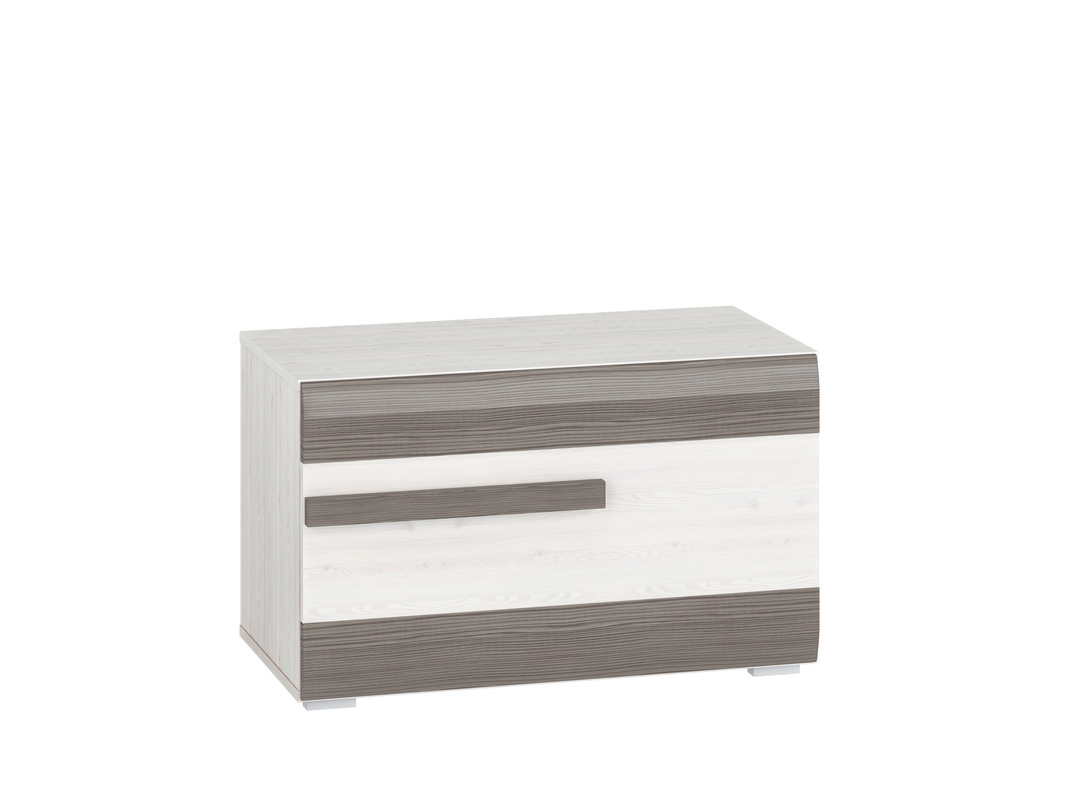 Szafka na buty z półkami 80 cm BLANCO