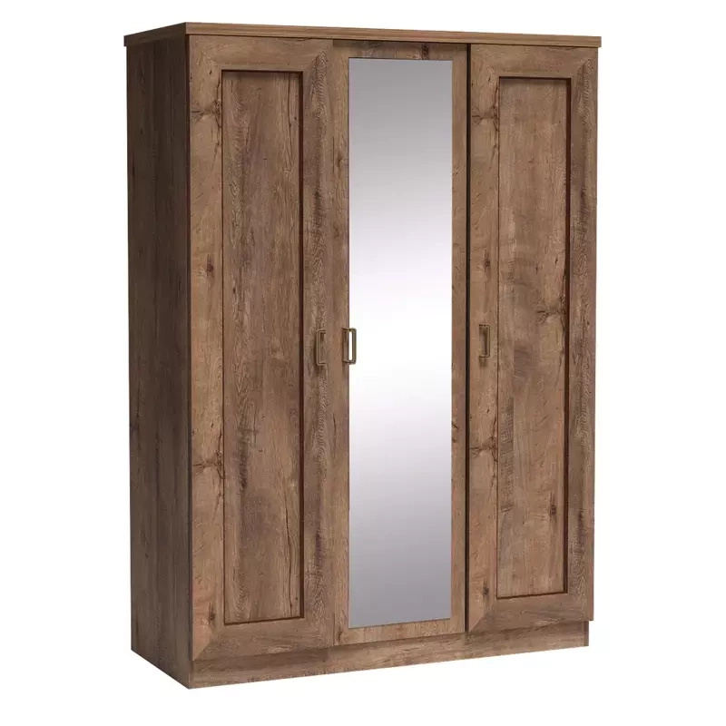 Szafa trzydrzwiowa z drążkiem na wieszaki TAVIER