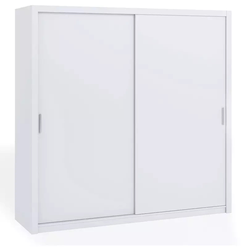 Biała szafa przesuwna 220 cm BELLA