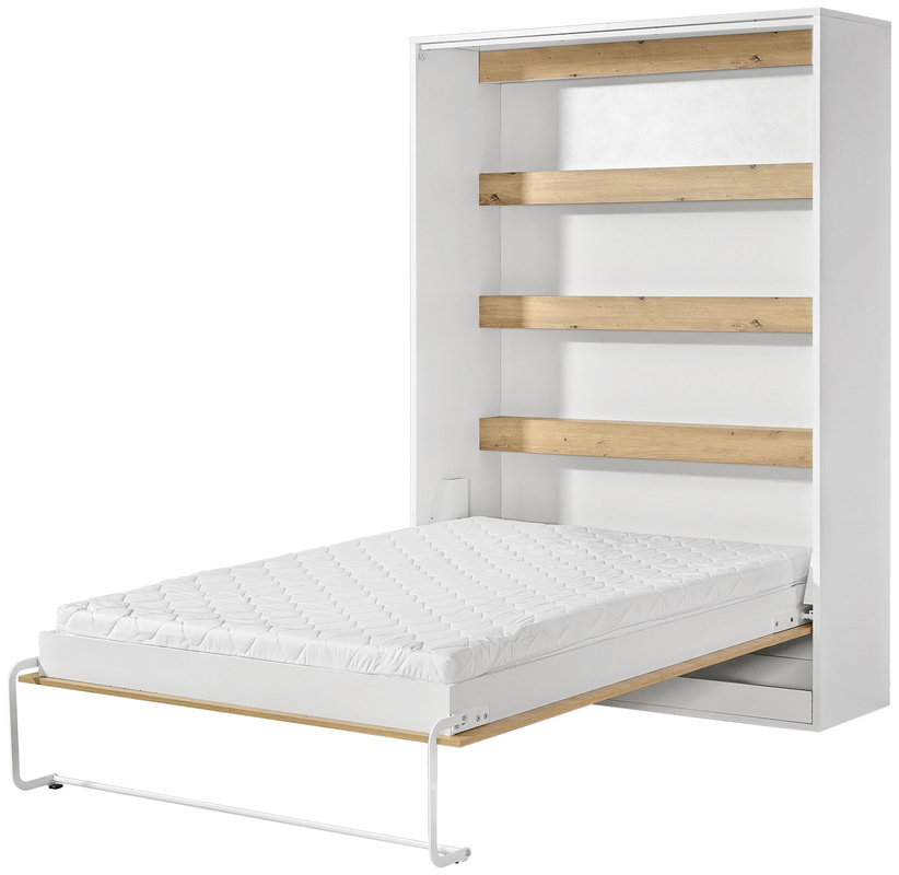 Pionowy półkotapczan 140x200 cm do sypialni PULSA dąb artisan