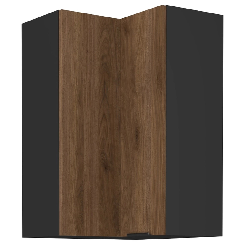 Narożna szafka kuchenna 60x60 cm MARGARET orzech okapi