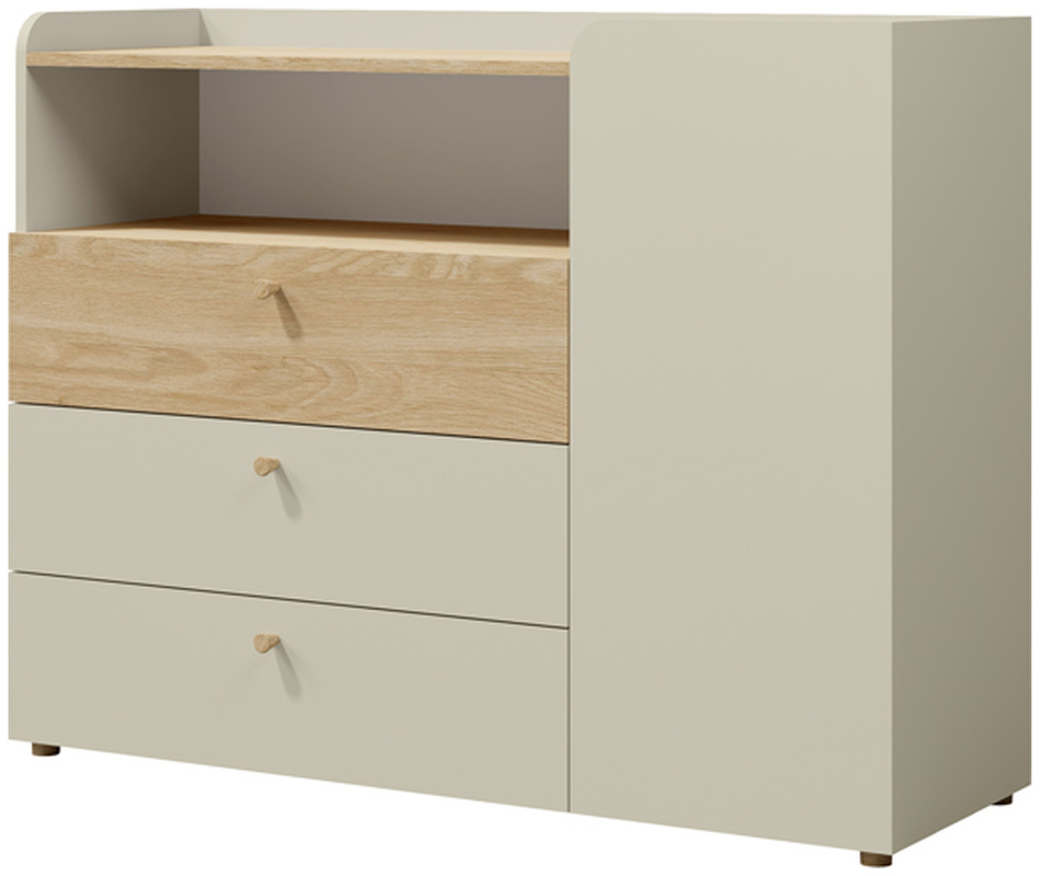 Komoda z szufladami 120 cm do pokoju nastolatka YOKO