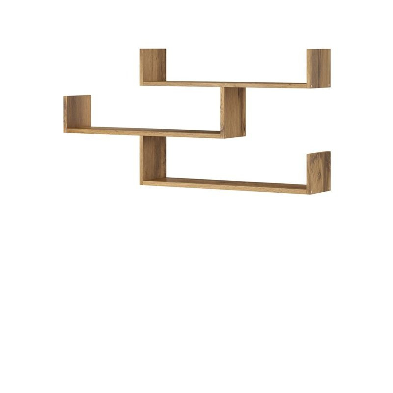Półka wisząca dąb wotan TROIS 03