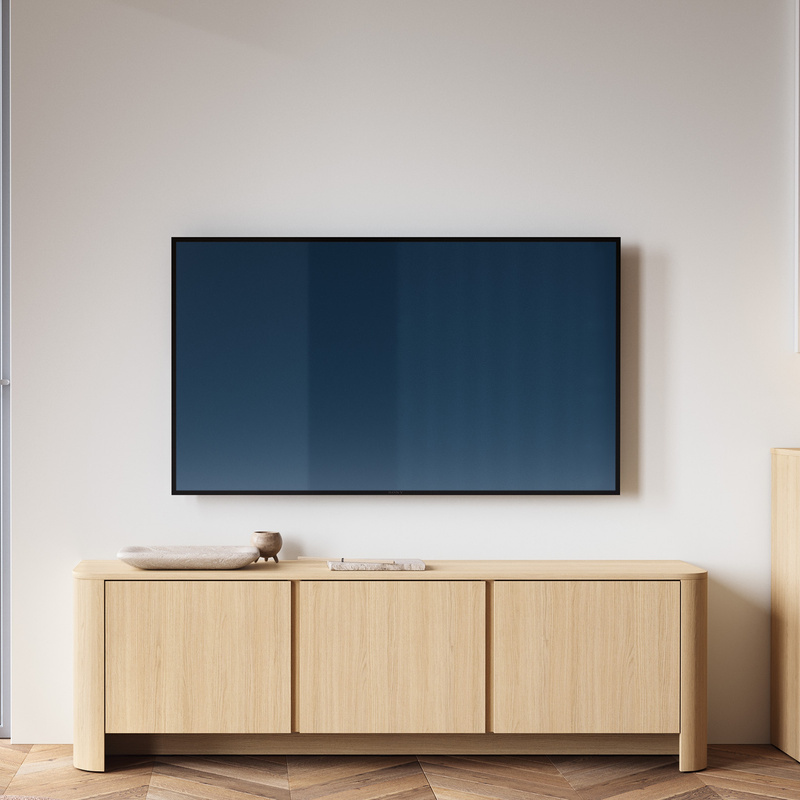 Szafka RTV pod telewizor 168 cm dąb vicenza BELVI