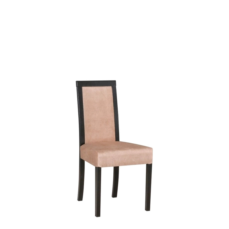 Tapicerowane krzesło drewniane do jadalni GROTTO