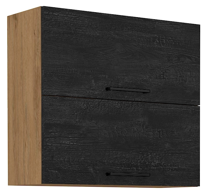 Podwójna uchylna szafka kuchenna wisząca 80 cm VIKI