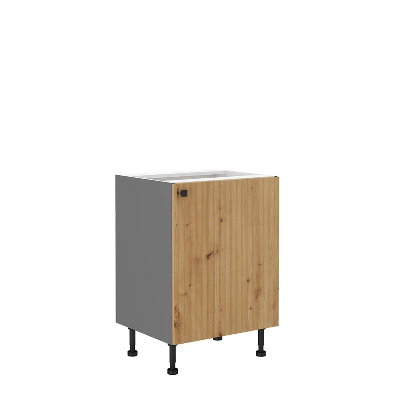 Stojąca szafka z frezowanymi frontami kuchenna 60 cm ALEPPO