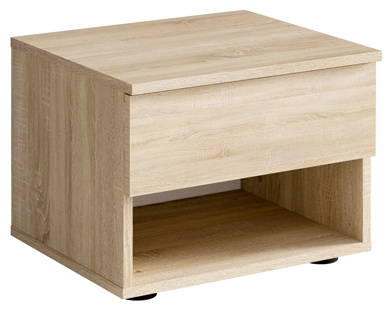 Stolik nocny do sypialni FLORIS dąb sonoma