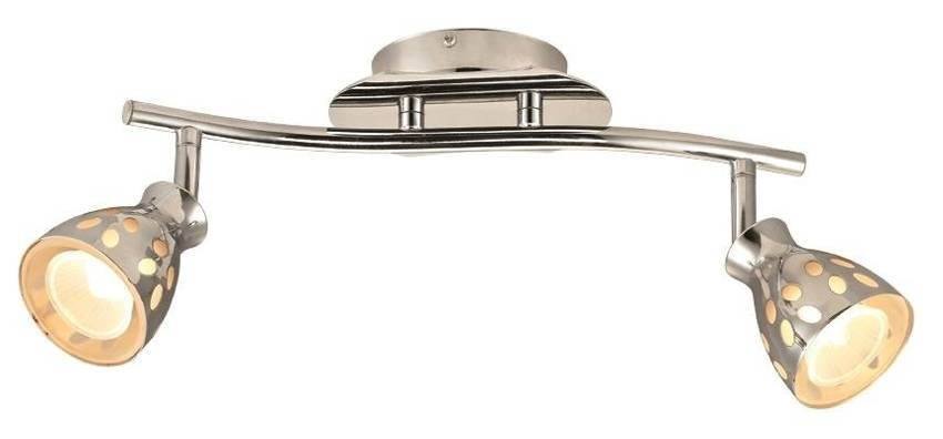Lampa sufitowa spot podwójna do salonu PARADA regulowane reflektory