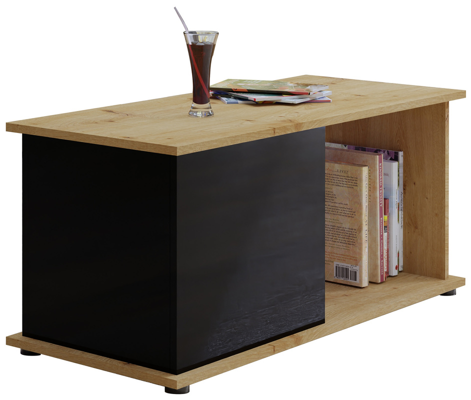 Nowoczesna ława Dąb Artisan CUBE