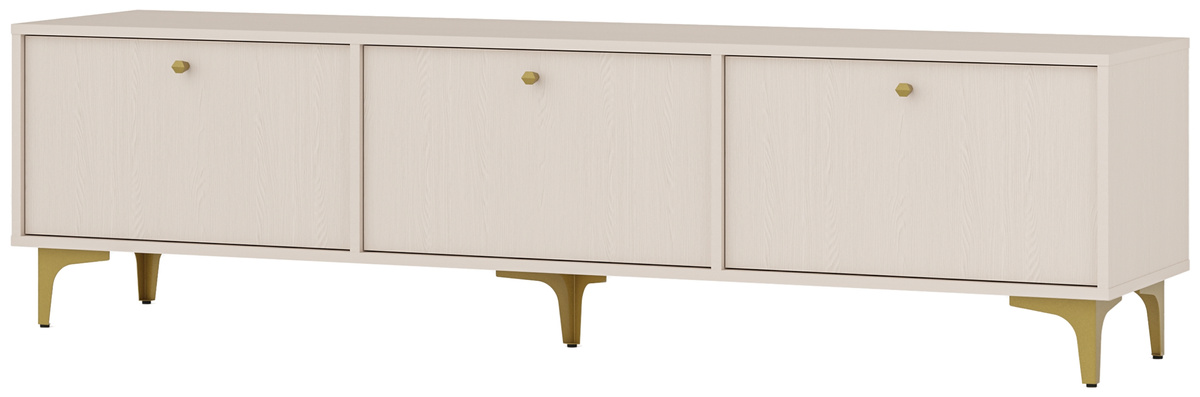 Szafka pod telewizor RTV TOKEN 120 cm beż piaskowy