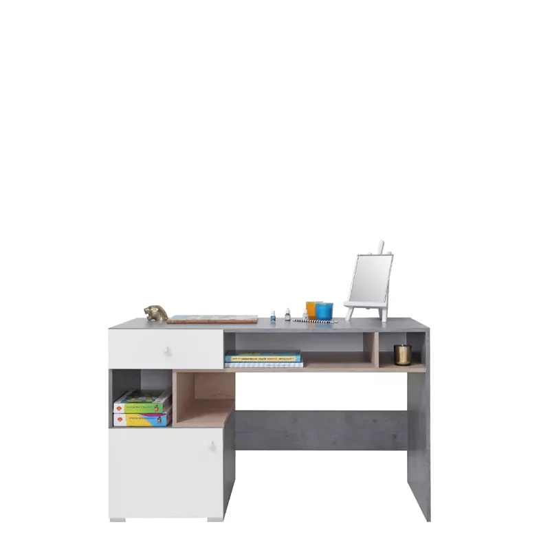 Biurko do pokoju młodzieżowego 125 cm SIREN