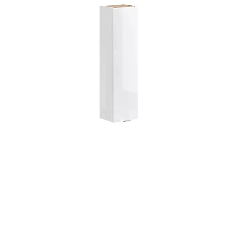 Biała szafka łazienkowa z półkami CHARM