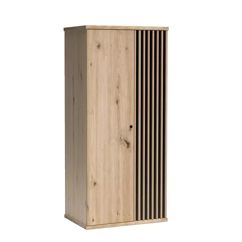 Szafa z drążkiem na wieszaki lamele CALIS