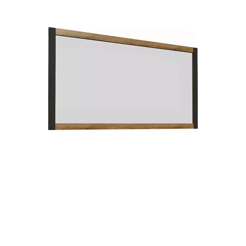 Lustro wiszące duże lefkas + szary MERIZO