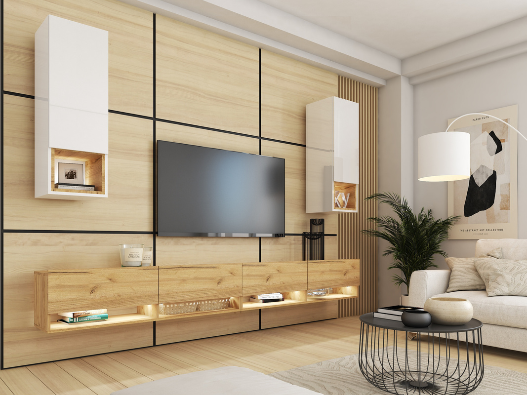 Nowoczesna meblościanka PREMIUM