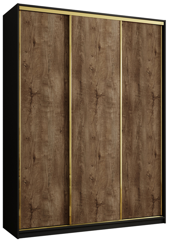 Pojemna szafa z szufladami 180 cm GOLD NEW MAX lefkas