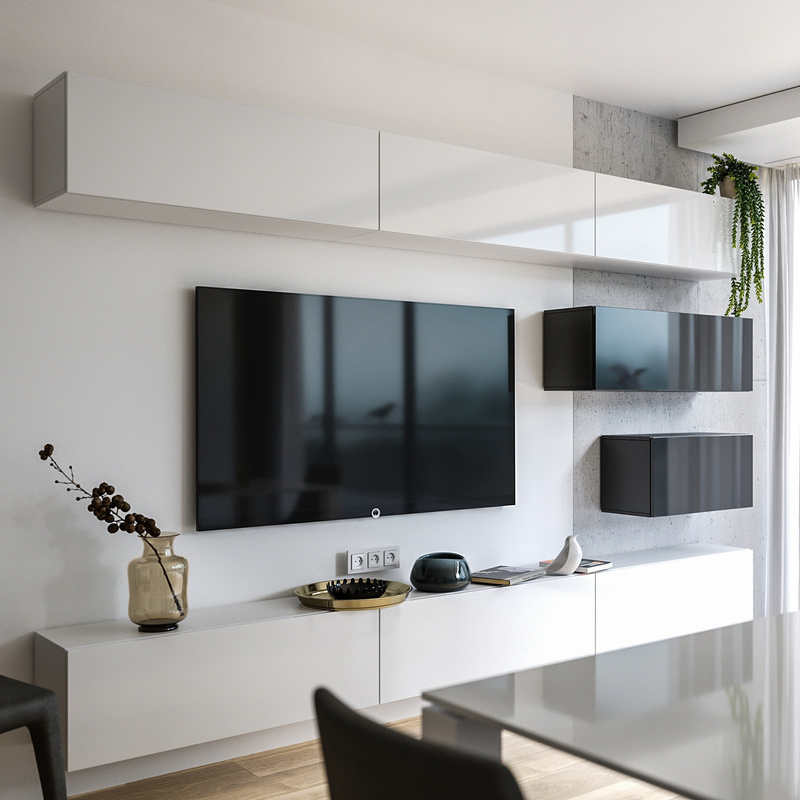 Meblościanka do salonu PREMIUM