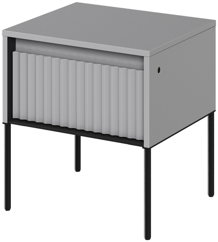 Nowoczesny stolik nocny z szufladą do sypialni TREND