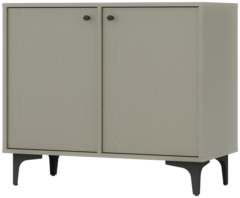 Nowoczesna dwudrzwiowa komoda do salonu 83,5 cm TOKEN
